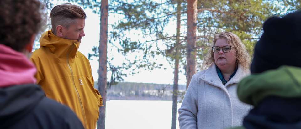 Studenter från LTU besökte Pajala under sin Norrbottensturné
