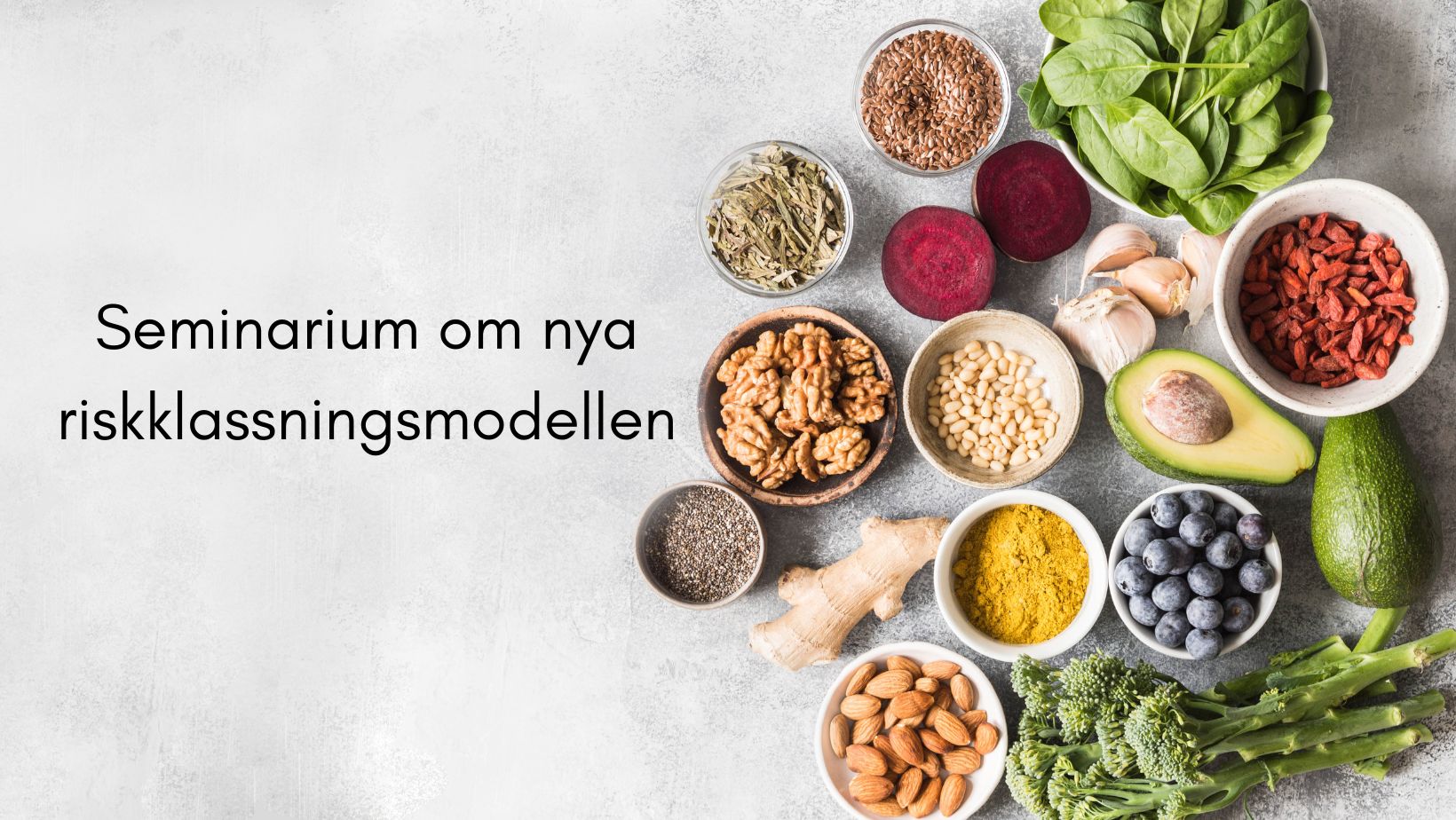 seminarium om nya riskklassningsmodellen