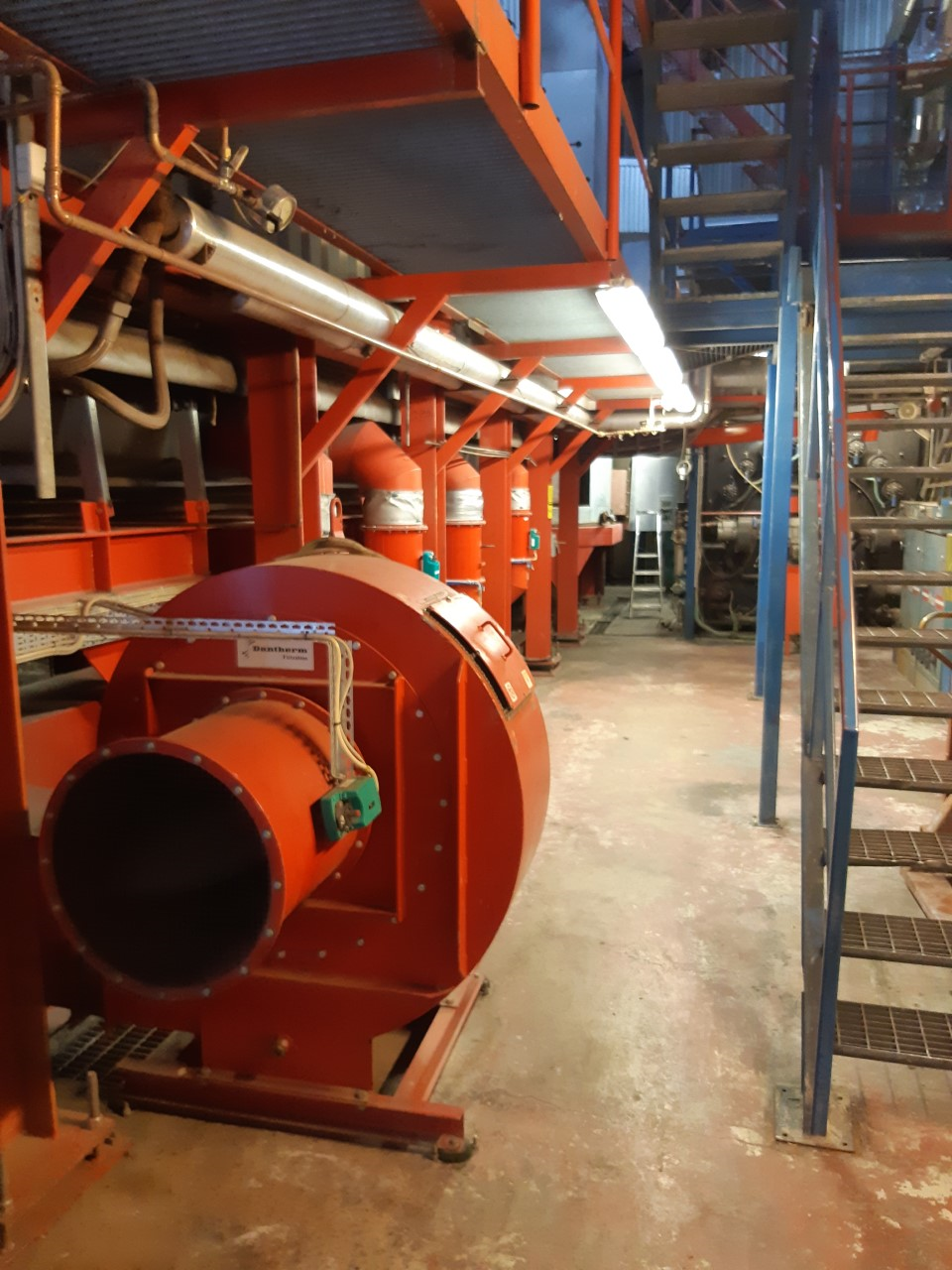 Bild från Pajala värmeverk