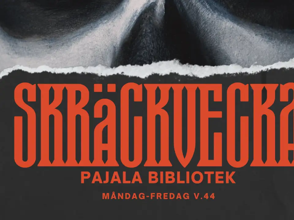 Skräckvecka Pajala bibliotek
