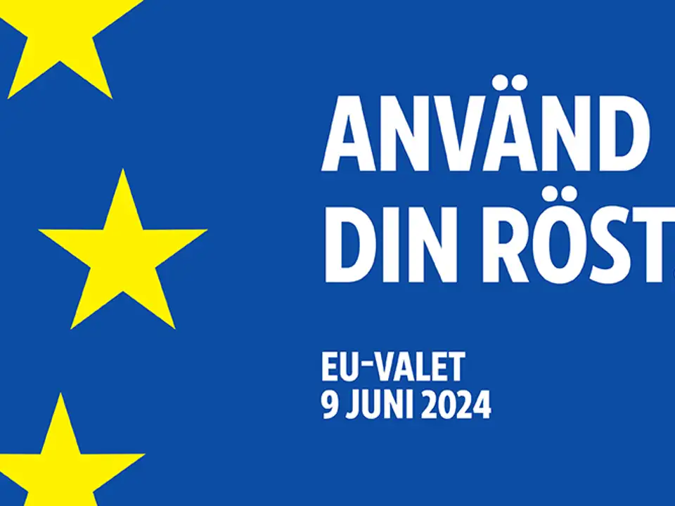 Använd din röst EU-valet 9 juni 2024